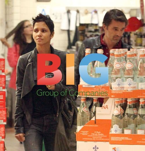 Halle Berry and Olivier Martinez Grocery Shopping