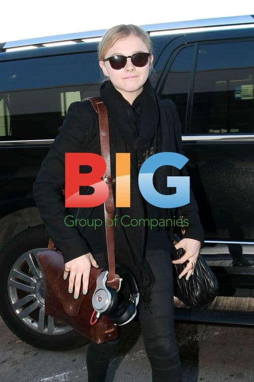 Chloe Moretz Arriving at LAX