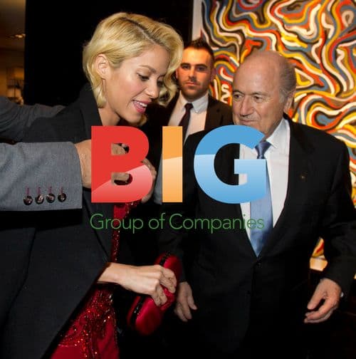 Shakira at FIFA Ballon d'Or Gala