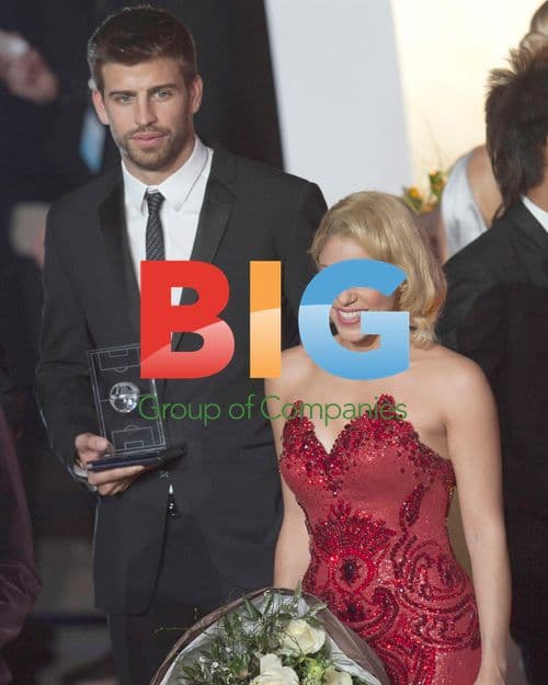 Shakira and Gerard Piqué at FIFA Ballon d'Or Gala