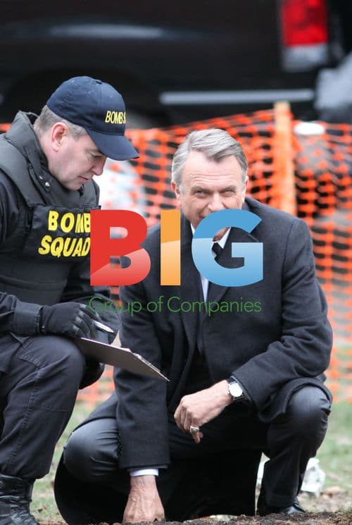 Actors Film \"Alcatraz\" Scene in Vancouver