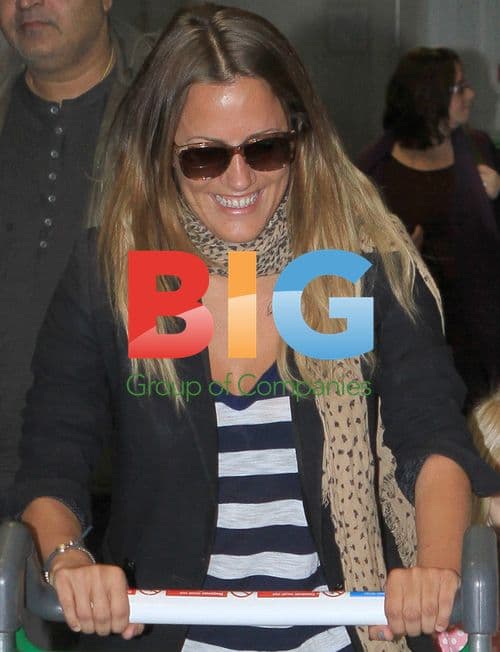 Caroline Flack Returns from India Trip