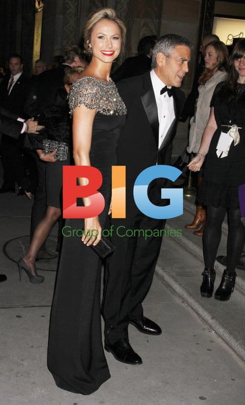 George Clooney and Stacy Keibler at National Board of Review Awards