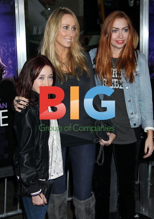 Tish Cyrus, Noah Cyrus at Joyful Noise Premiere