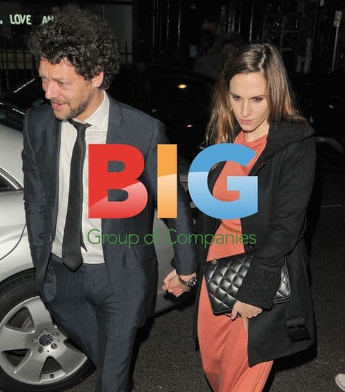 Richard Coyle Leaving Arts Club in London