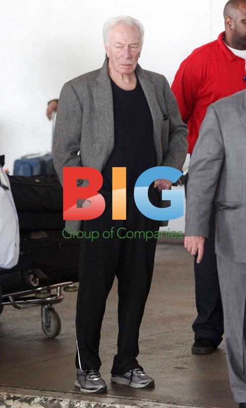 Christopher Plummer at LAX Airport