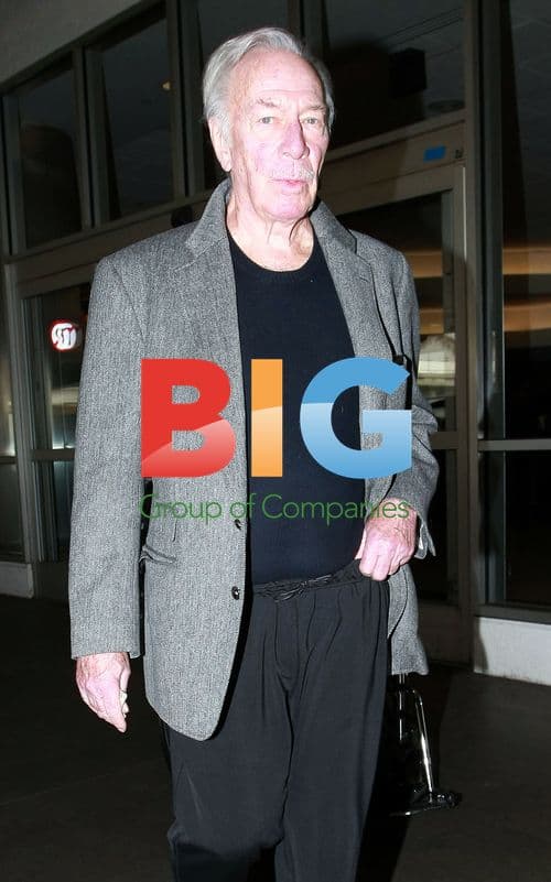 Christopher Plummer at LAX Airport