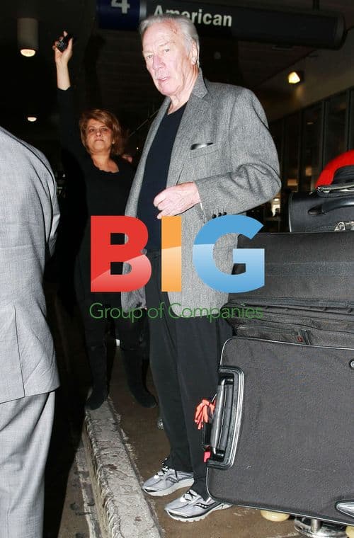 Christopher Plummer at LAX Airport