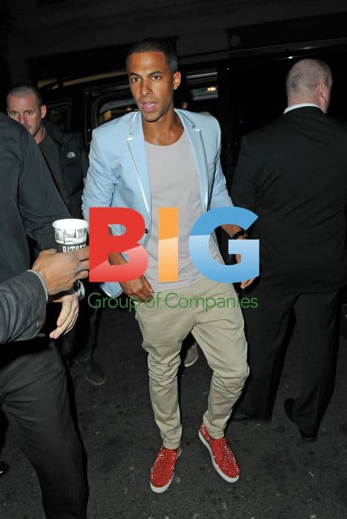 JLS Arrive at Mayfair Hotel in London