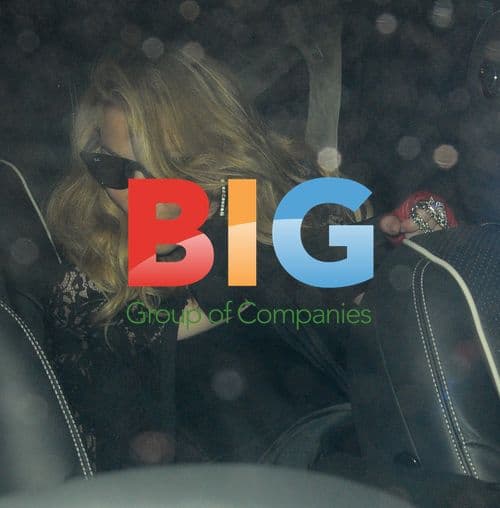 Madonna Leaving London Movie Premiere