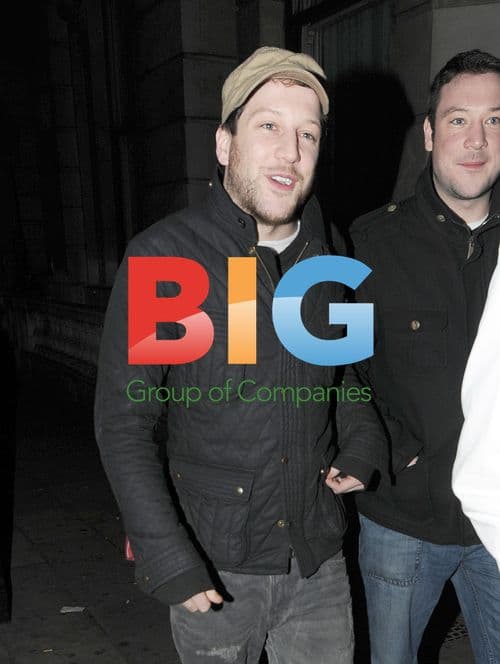 Singer Matt Cardle Out With Friends