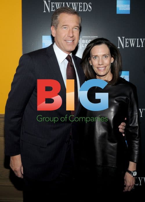 Brian and Jane Williams at 'Newlyweds' Premiere