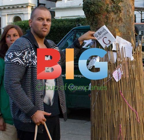 Jaiden of 'Desperate Scousewives' at Amy Winehouse Memorial