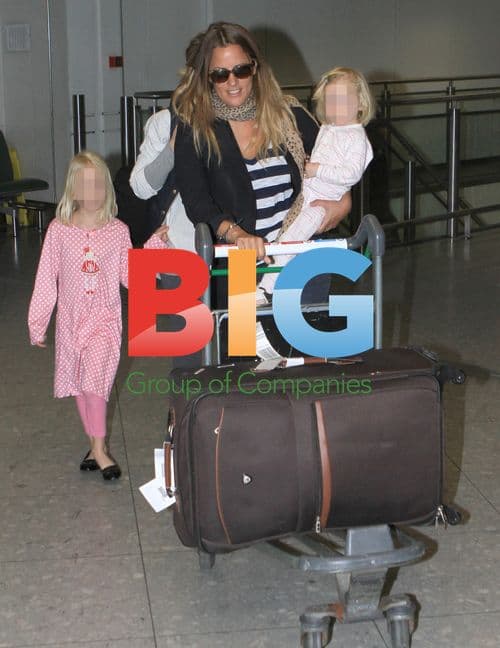 Caroline Flack Returns from India