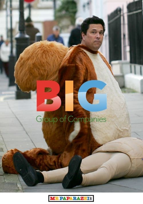 Dom Joly Films Squirrel Scenes in London