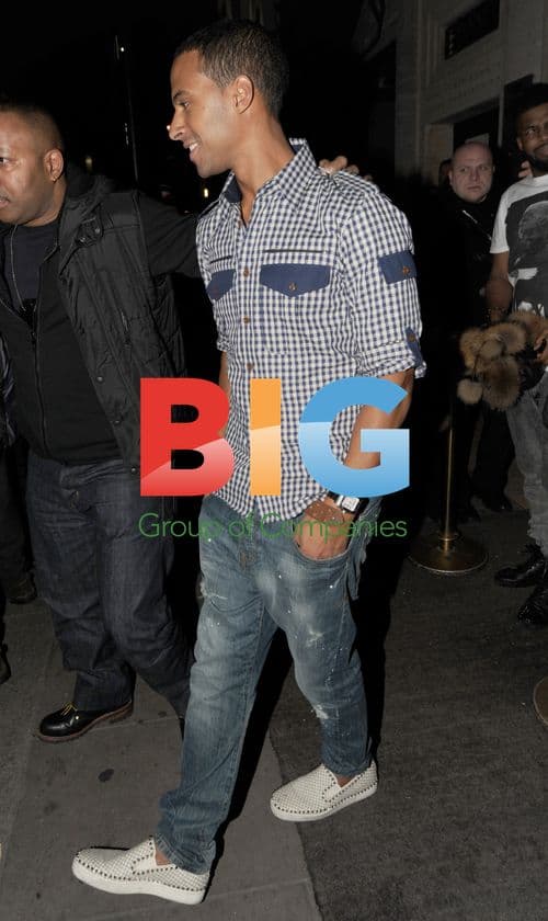 JLS Members Leaving Nightclub