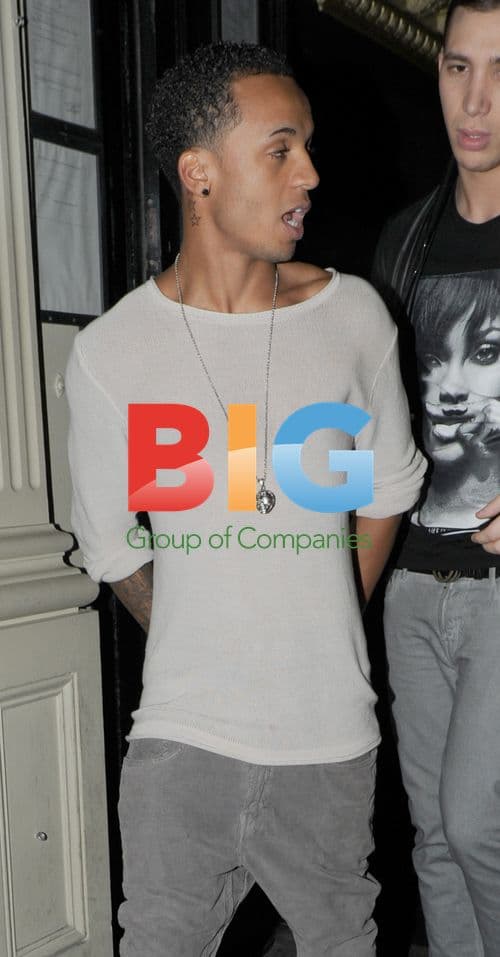 JLS Members Leaving Movida Nightclub