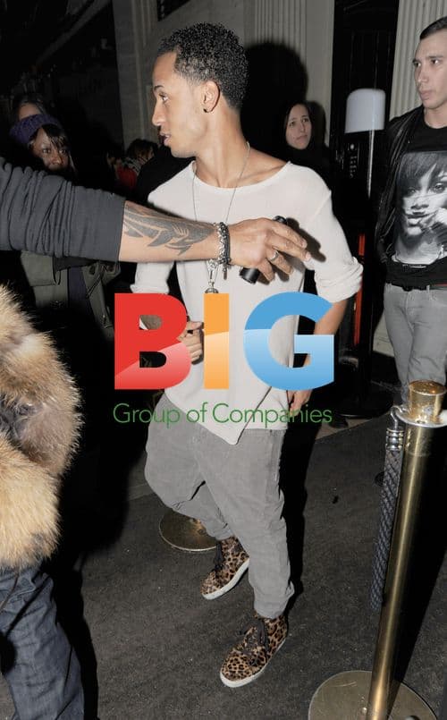 JLS Members Leaving Movida Nightclub