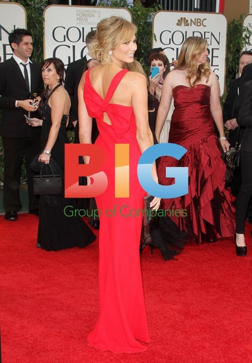 Stacy Keibler and George Clooney at 69th Golden Globes