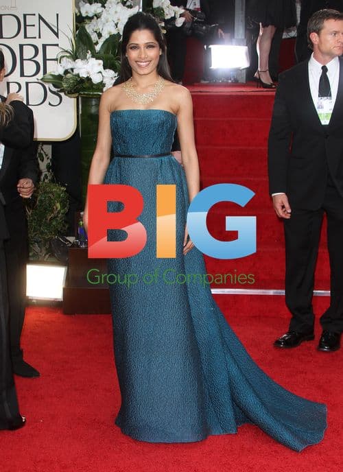 Freida Pinto at Golden Globes