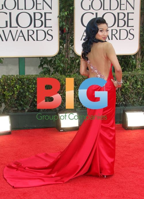 Jeannie Mai at 69th Golden Globes