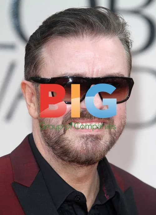 Ricky Gervais at Golden Globes