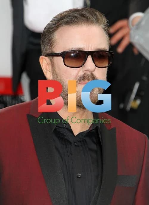 Ricky Gervais at Golden Globes