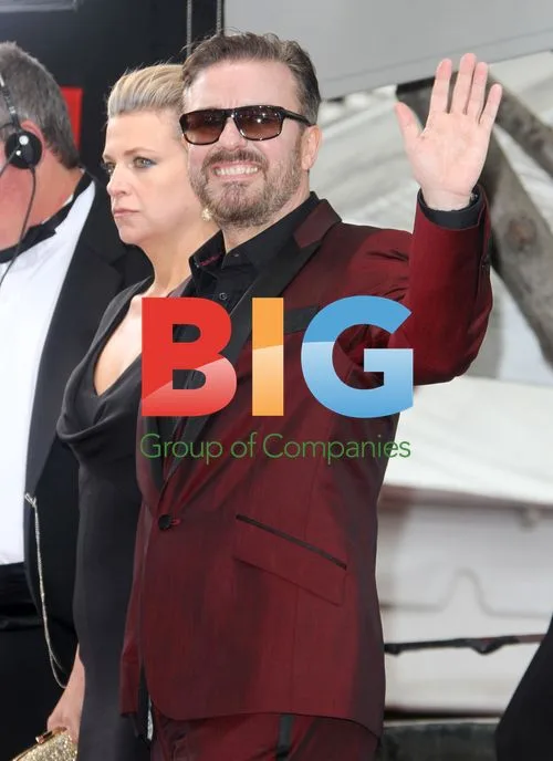 Ricky Gervais at Golden Globes
