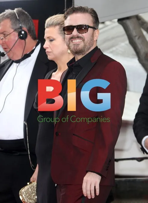Ricky Gervais at Golden Globes