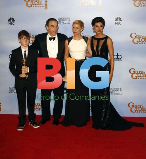 Danes, Patinkin & Baccarin at Golden Globes