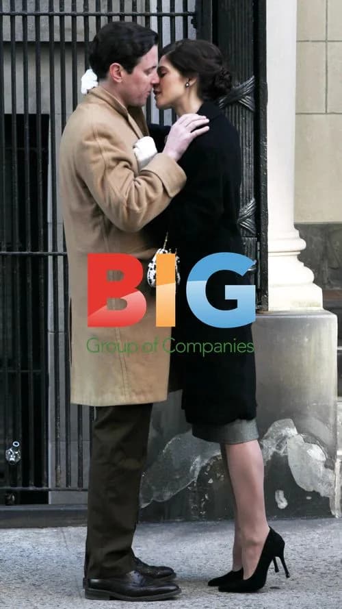 Ashley Greene and Michael Mosley on Set of 'Pan Am'