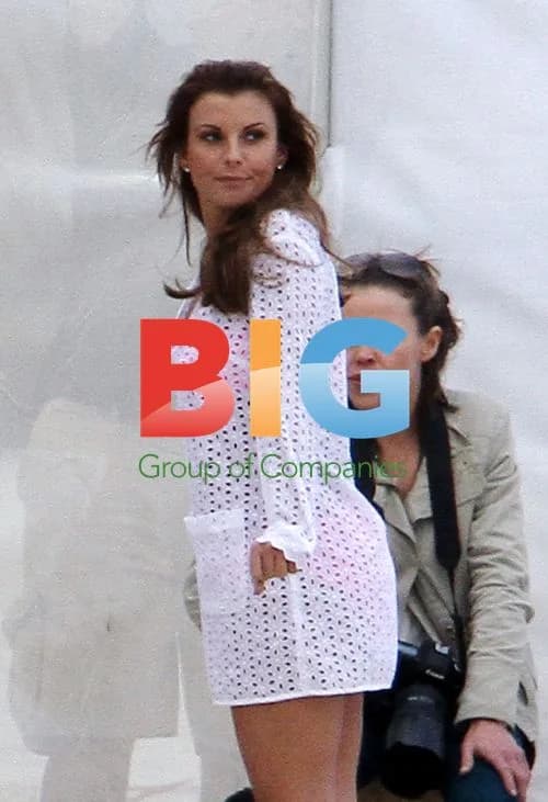 Coleen Rooney Beach Photo Shoot