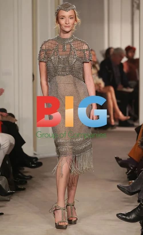 Audrey Marnay at Alberta Ferretti Show