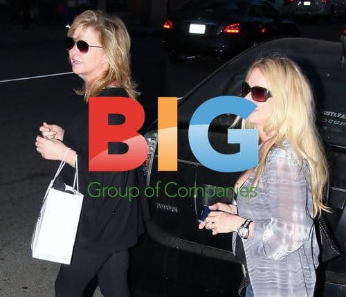 Kathy Hilton and Kim Richards Leaving Nail Salon