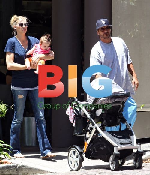 Kevin Federline, Victoria and Baby Jordon Visit Excess Baggage