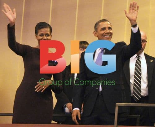 Obama Family at Kennedy Center