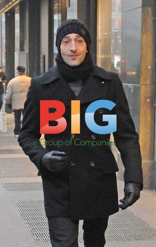 Adrian Brody Shopping at Prada in Milan