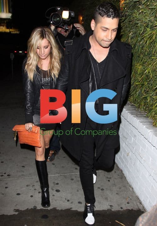 Ashley Tisdale Leaves Chateau Marmont