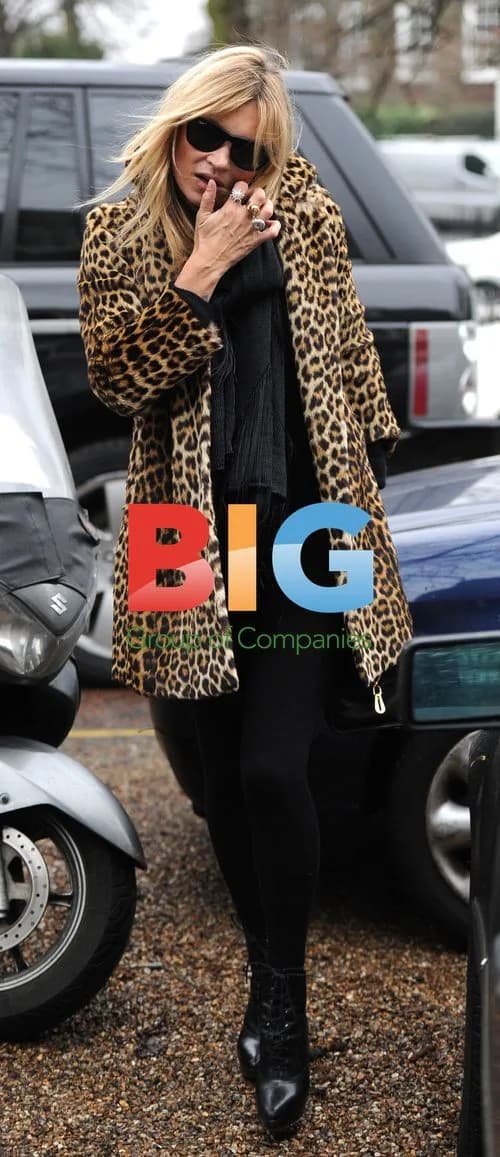 Kate Moss Visits New London Home