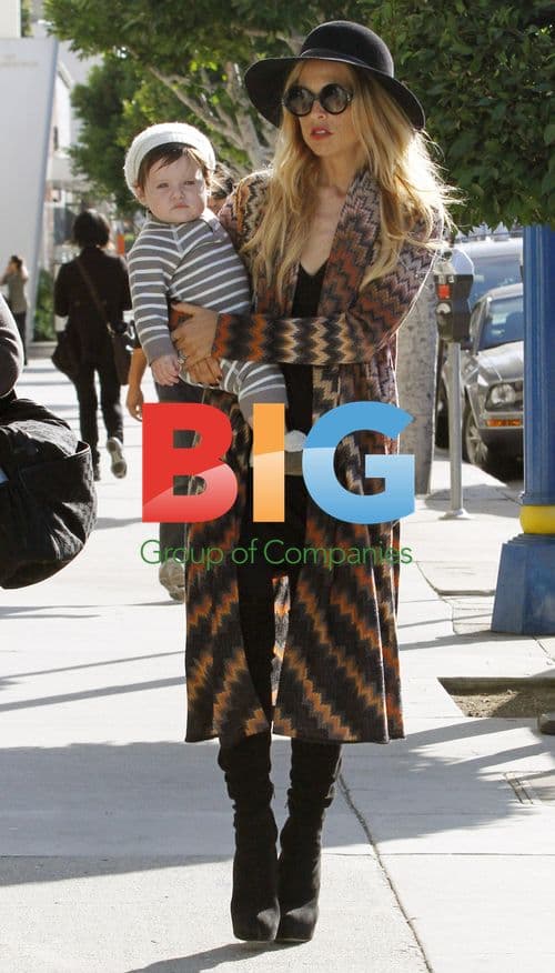 Rachel Zoe and son Skyler out shopping