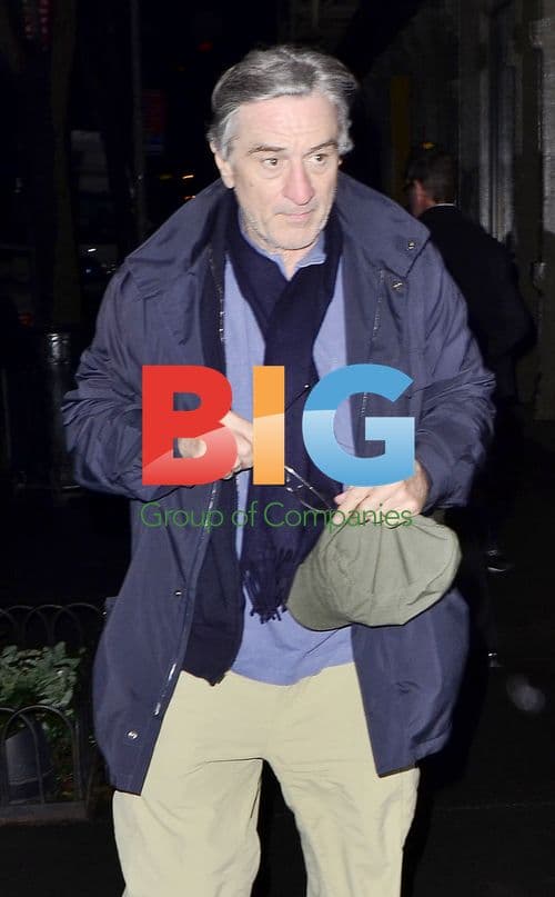 Robert DeNiro and wife Grace at museum in NYC