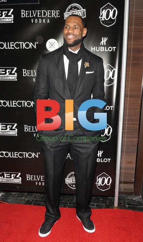 LeBron James at Dwyane Wade's 30th Birthday