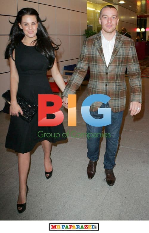 Danielle Lloyd and Jamie O'Hara at The Roof Top