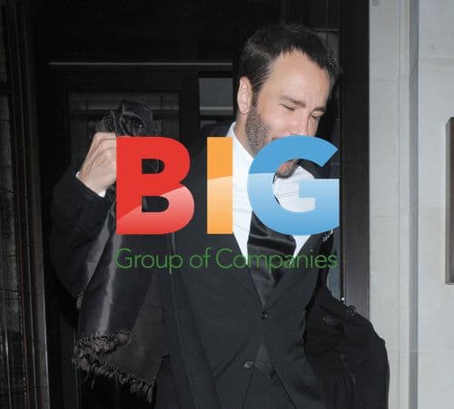 Tom Ford Leaving Restaurant 34