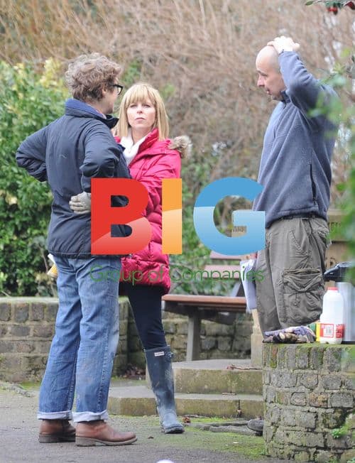 Kate Garraway and Family Clean Up Park