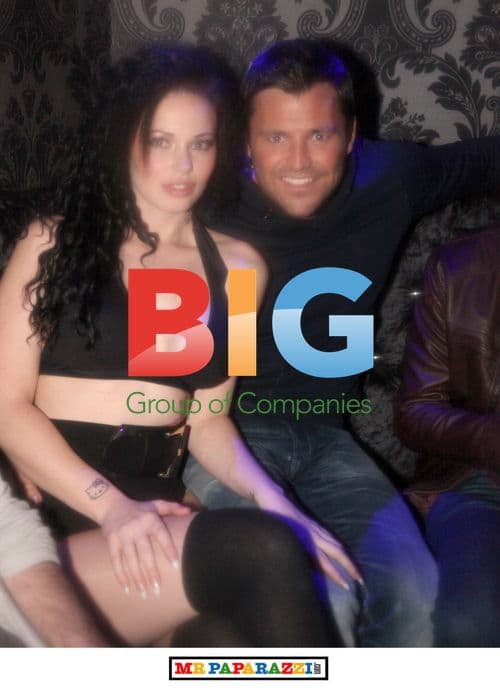 Mark Wright Spotted at Club Opening