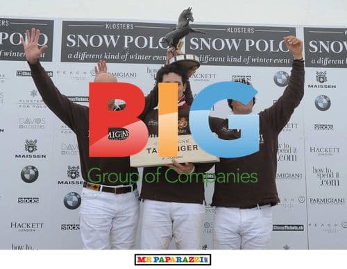 Celebs Attend Snow Polo Charity Event