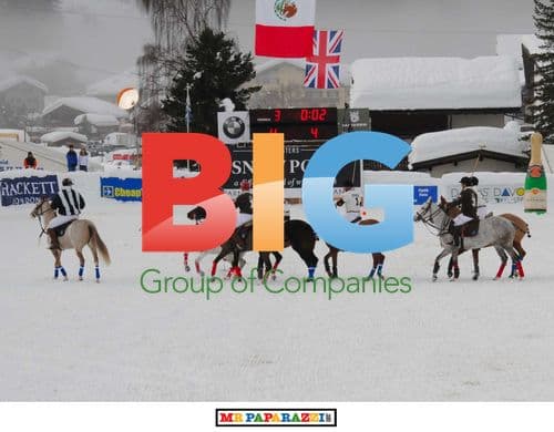 Stars Attend Snow Polo Charity Event in Klosters