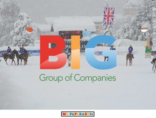 Stars Attend Snow Polo Charity Event