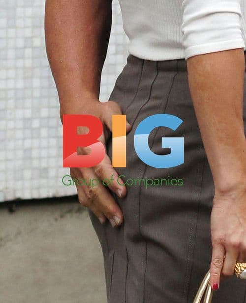 Hulk Hogan and wife at ITV studios